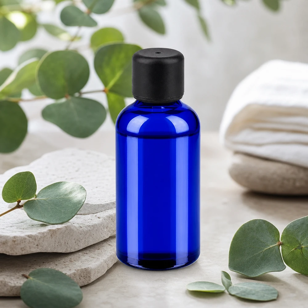 Handige 50ml druppelflacon van robuust glas, ideaal voor aromatherapie en wellness-toepassingen