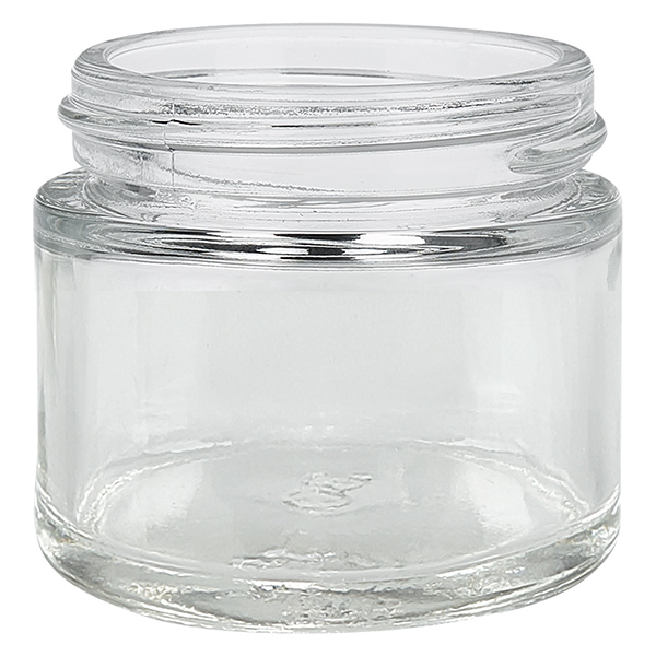 Glazen pot 60ml helder met deksel UNiTWIST Glazen pot 60ml helder met deksel UNiTWIST