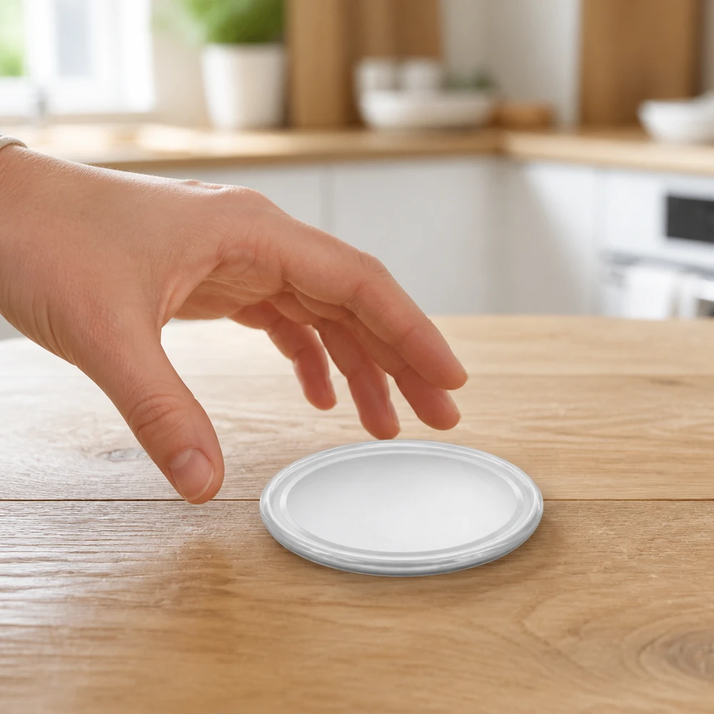 BasicSeal TO100 deksel 100 mm wit, geschikt voor levensmiddelen, BPA-vrij, UniTwist-deksel voor inmaakpotten