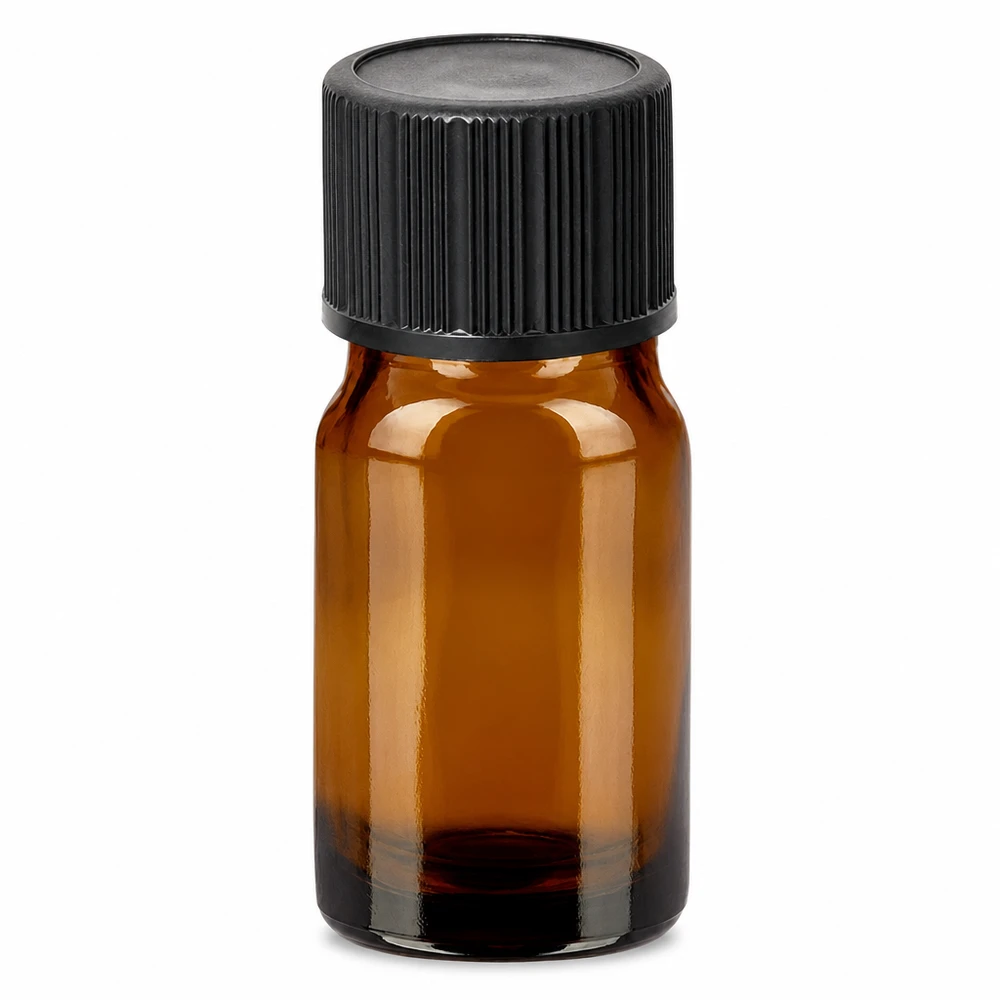 5ml druppelflesje 1mm zwart STD BrownLine UT18/5 5 ml druppelflesje bruin met zwarte schroefdop voor nauwkeurig doseren