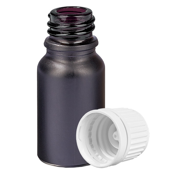 10ml fles 11mm SV wit OV BlackLine UT18/10 10ml fles 11mm SV wit OV BlackLine UT18/10