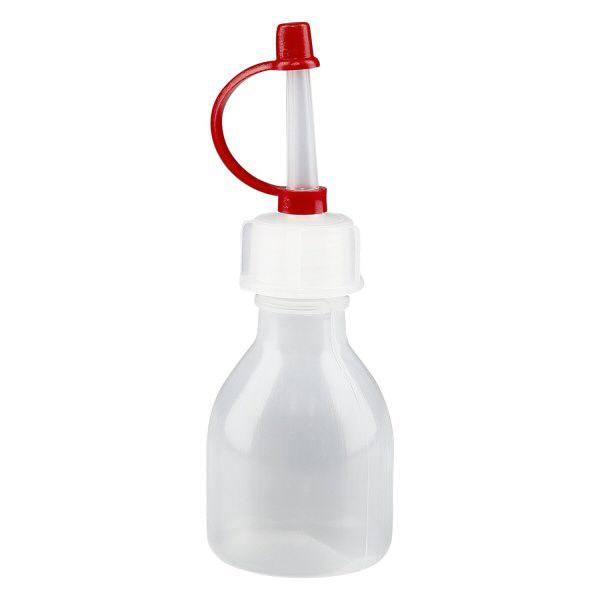 Laboratoriumfles met nauwe hals 20ml blank schroefdraad 14 mm incl. druppelsluiting met sluitbandje en dop Laboratoriumfles met nauwe hals 20ml blank schroefdraad 14 mm incl. druppelsluiting met sluitbandje en dop