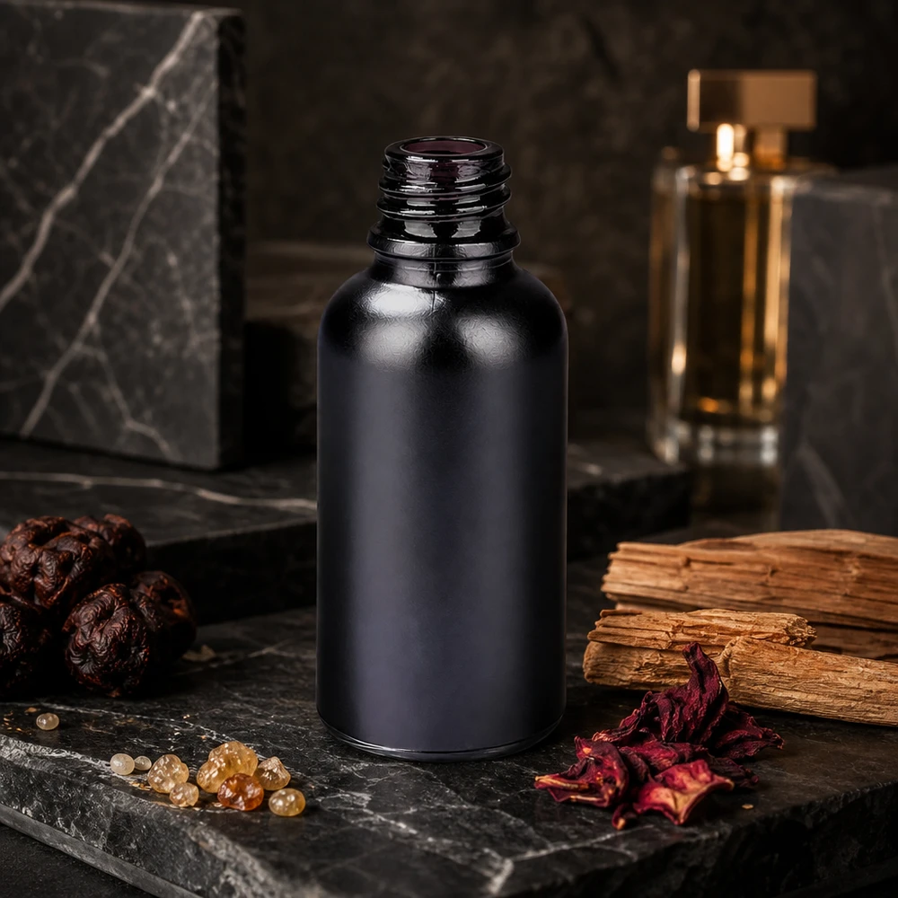 Hoogwaardige BlackLine apothekersfles 30ml met robuuste UNiTWIST-dop voor veilig bewaren