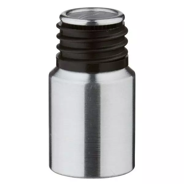 10ml aluminium fles geslepen zonder sluiting