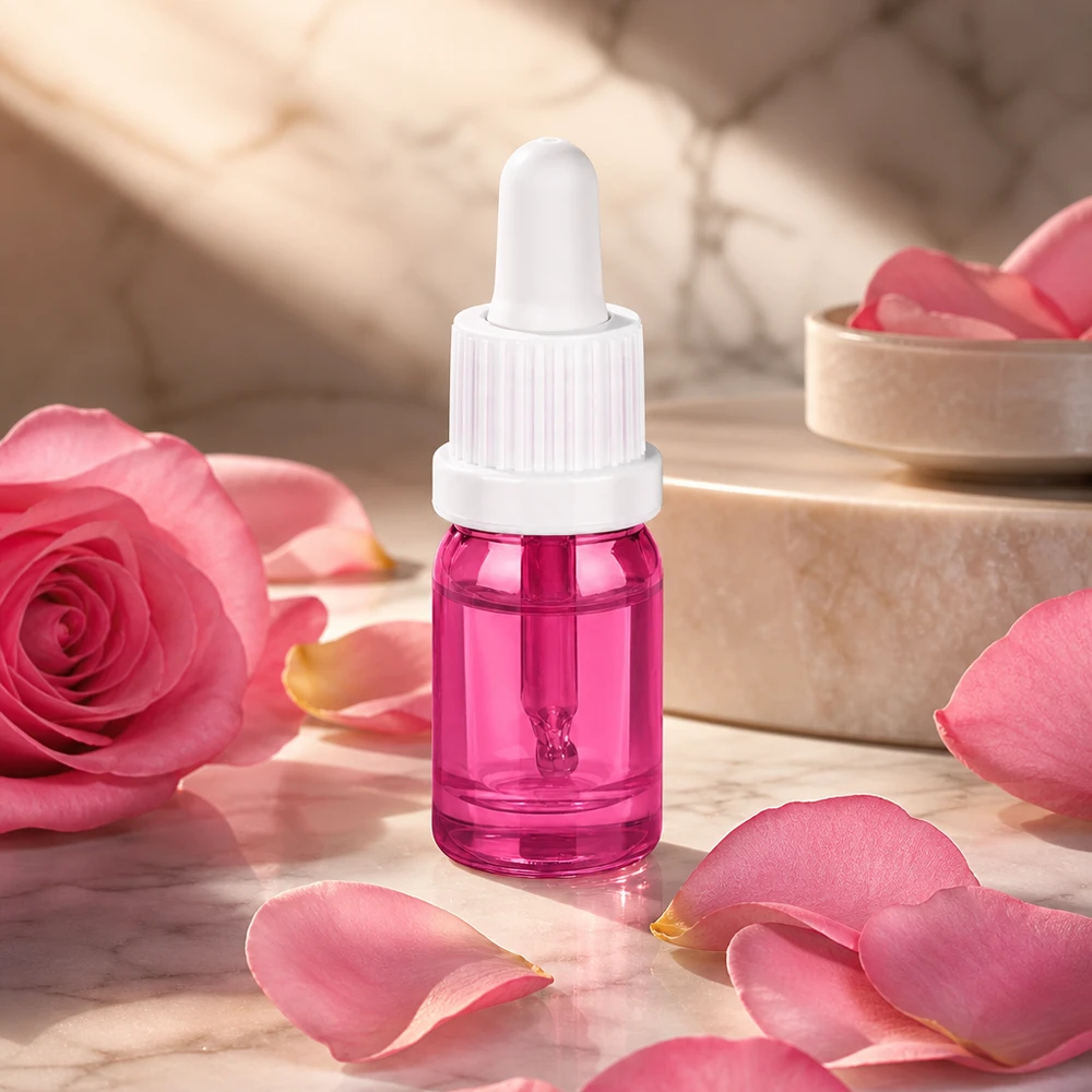 5ml pipetfles PurpleLine UT18/5 in violet voor laboratorium en aromatherapie