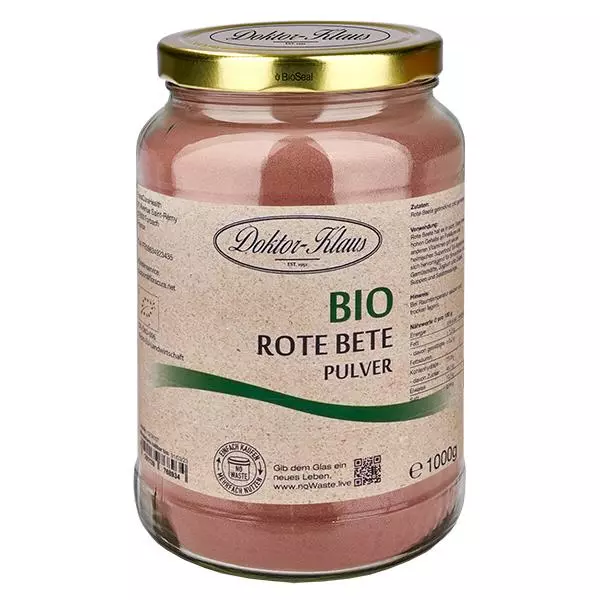 1000g biologische bietenpoeder Doktor-Klaus noWaste 1000g biologische bietenpoeder Doktor-Klaus noWaste