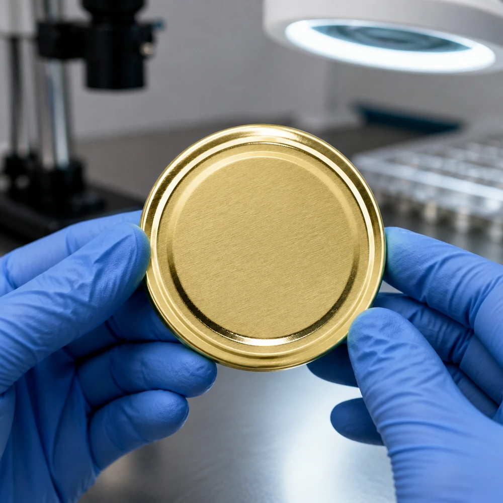 UNiTWIST TO70 gouden schroefdeksel Materiaaltestlaboratorium BioSeal unitemp BPA-vrij