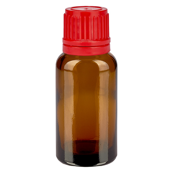 20ml flesje 11mm SV rood OV BrownLine UT18/20