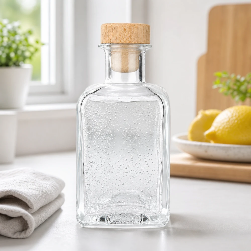 200 ml Apothekersfles Clara met houten handgreepkurk UNiTWIST® 200 ml Apothekersfles Clara met houten handgreepkurk UNiTWIST®