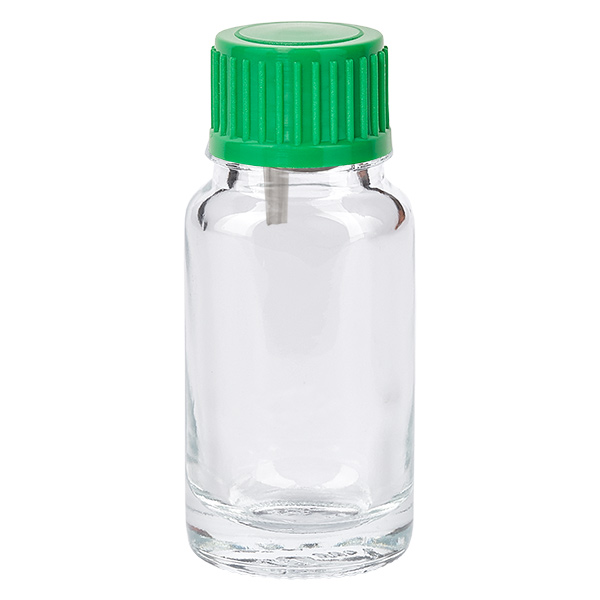 10ml Druppelflesje 0.8mm groen STD ClearLine UT18/10 10ml Druppelflesje 0.8mm groen STD ClearLine UT18/10