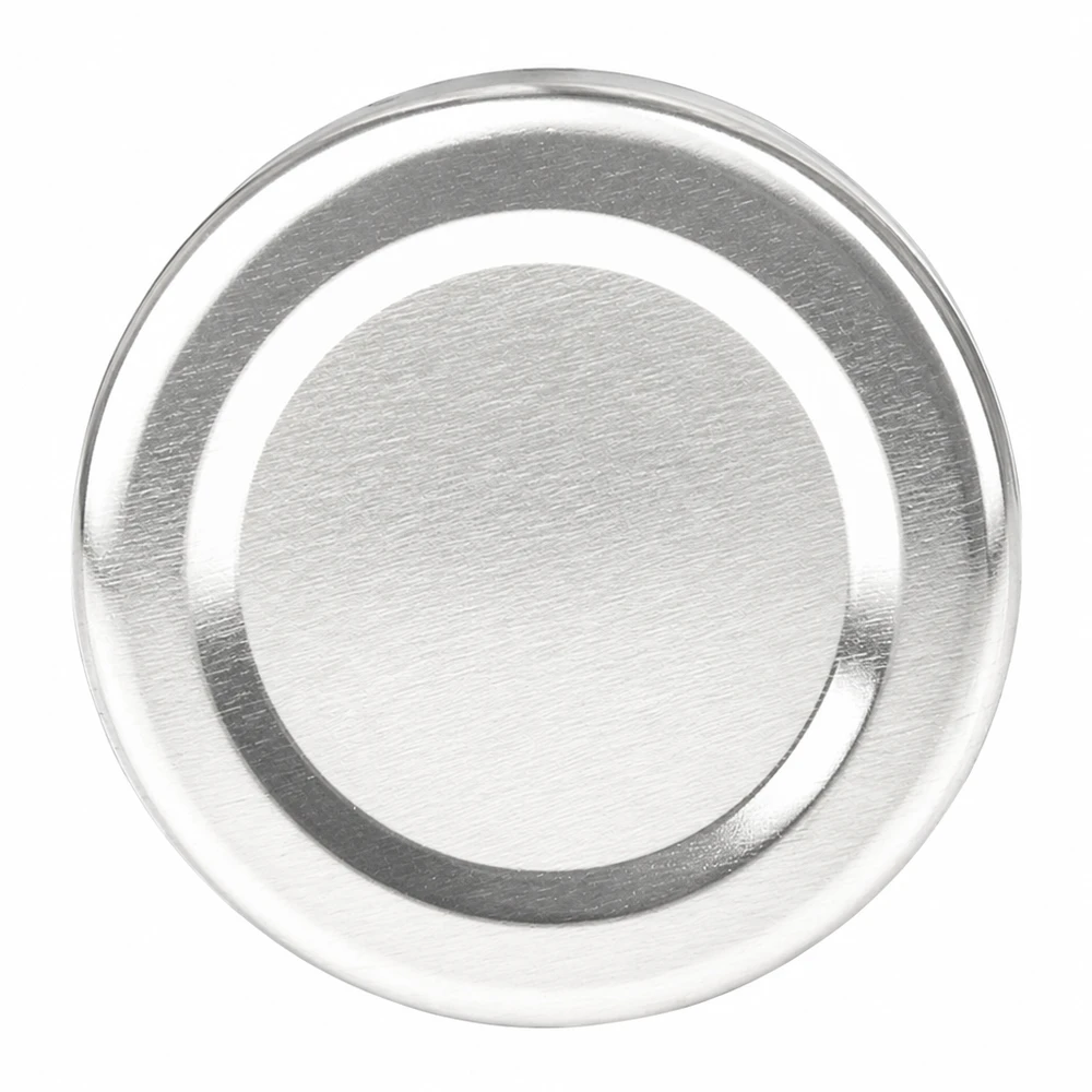 43 mm BasicSeal-deksel, zilver (TO43) UNiTWIST BasicSeal inmaakdeksel zilver 43 mm UNiTWIST twist-off-sluiting TO43