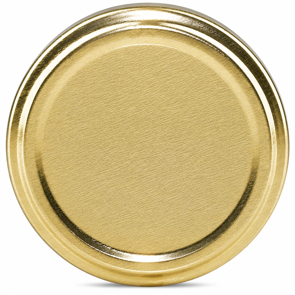 UNiTWIST TO43 goud, BioSeal, BPA-NI, unitemp UNiTWIST glazen deksel TO43 goudkleurig van metaal met BioSeal en BPA-vrije binnencoating