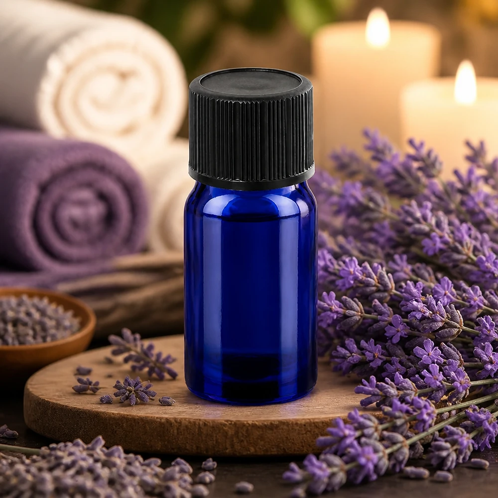 Herbruikbaar glazen flesje van 5 ml met druppelaar voor doe-het-zelfcosmetica en zelf-gemixte essences