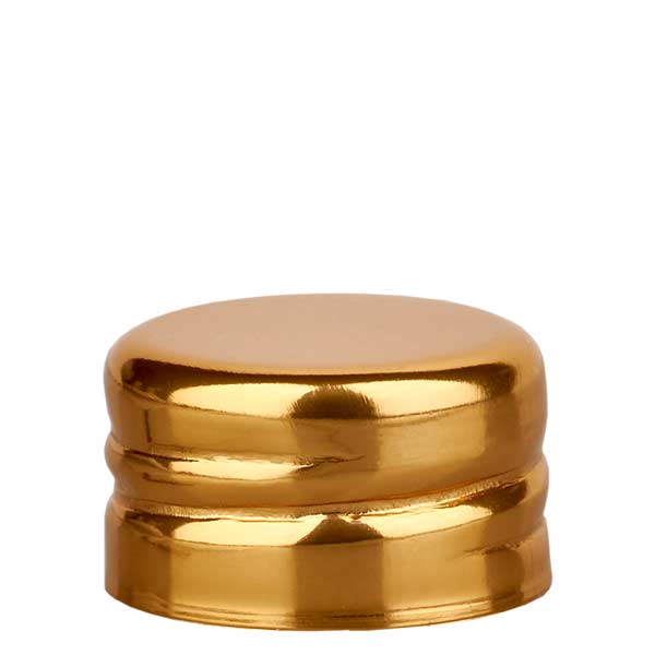 Metalen schroefdop goud 13mm UNiTWIST Metalen schroefdop goud 13mm UNiTWIST