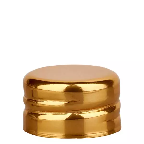 Metalen schroefdop goud 13mm UNiTWIST Metalen schroefdop goud 13mm UNiTWIST