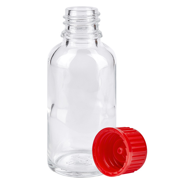 30ml fles 11mm SV rood STD ClearLine UT18/30 30ml fles 11mm SV rood STD ClearLine UT18/30