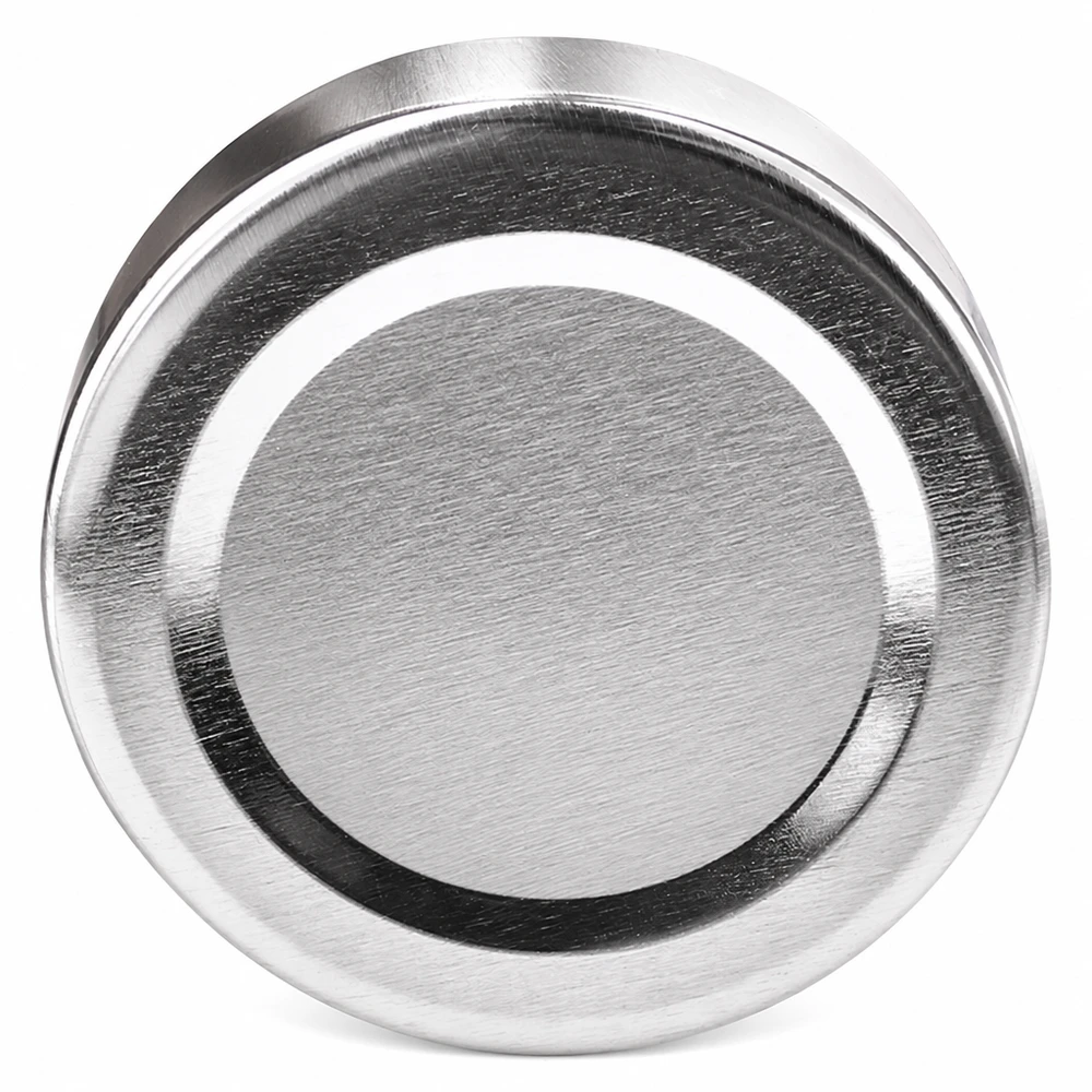 BasicSeal TO58deep 58 mm deksel zilver UNiTWIST voor voorraadpotten