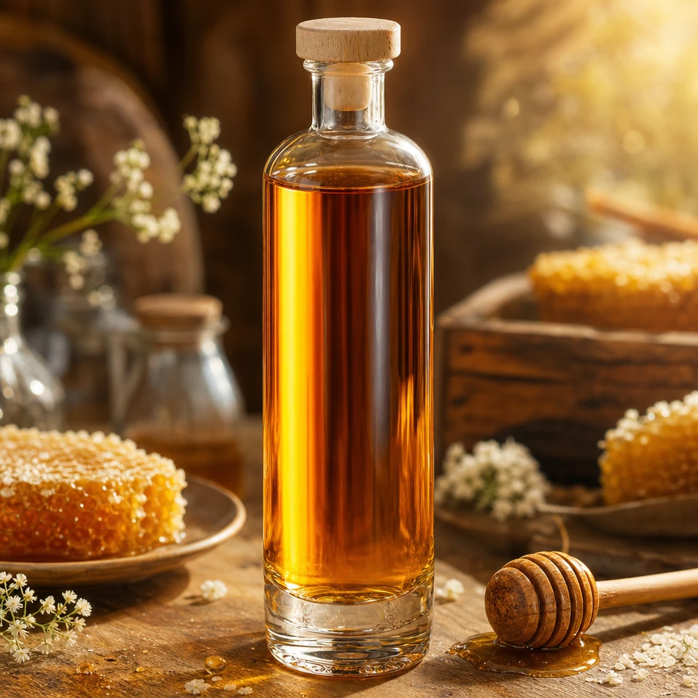 500 ml glazen fles Ella met houten handgreepkurk UNiTWIST® 500 ml glazen fles Ella met houten handgreepkurk UNiTWIST®