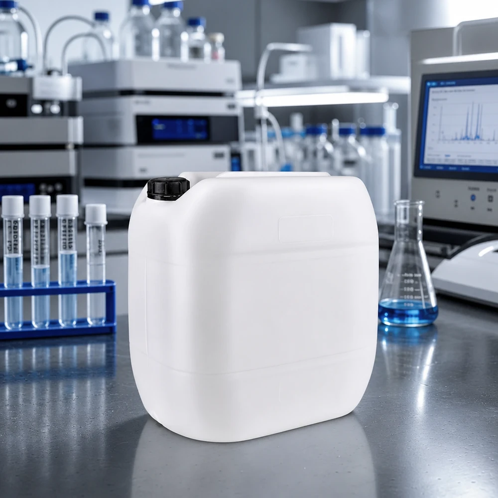 30l jerrycan, UN-toelating, met schroefsluiting Rechthoekige grote container van 30 liter met lekvrije schroefdop, UN-gecertificeerd