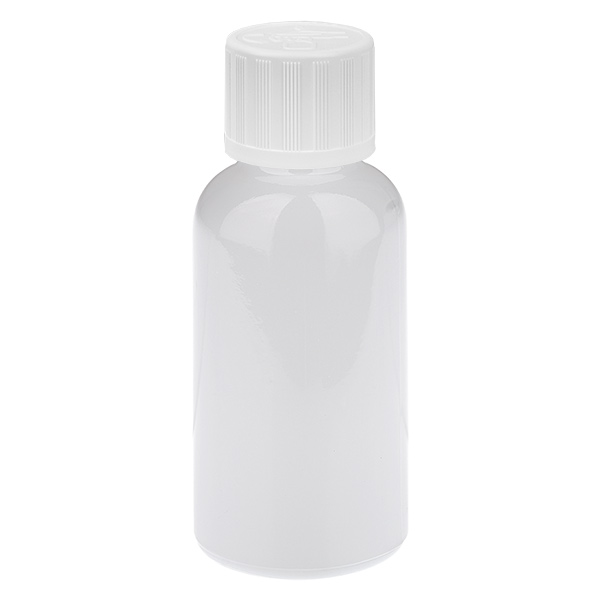 30 ml flesje 11 mm schroefdop wit standaard kinderveilig WhiteLine UT18/30 30 ml flesje 11 mm schroefdop wit standaard kinderveilig WhiteLine UT18/30