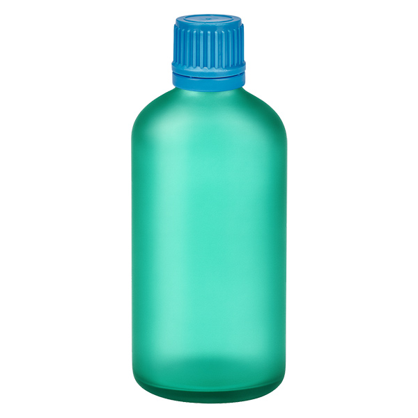 100ml flacon 11mm SV blauw OV GreenLine UT18/100 100ml flacon 11mm SV blauw OV GreenLine UT18/100