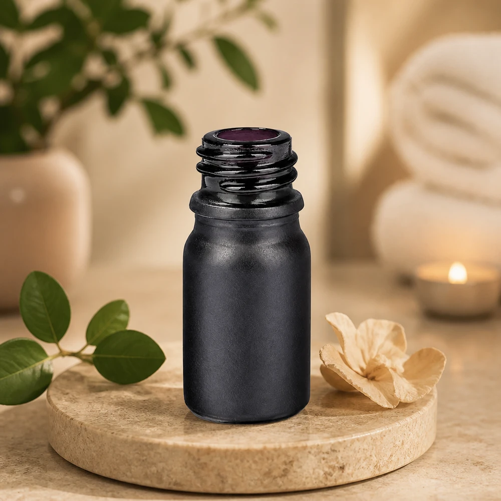 BlackLine UT18/5 apothekersfles 5ml met nauwkeurige schroefdraad voor het veilig bewaren van serums