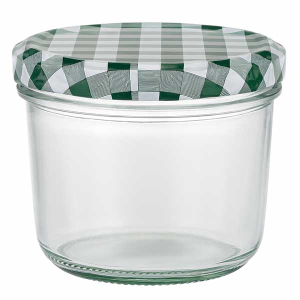 230ml bekers met BasicSeal deksel groen/wit UNiTWIST