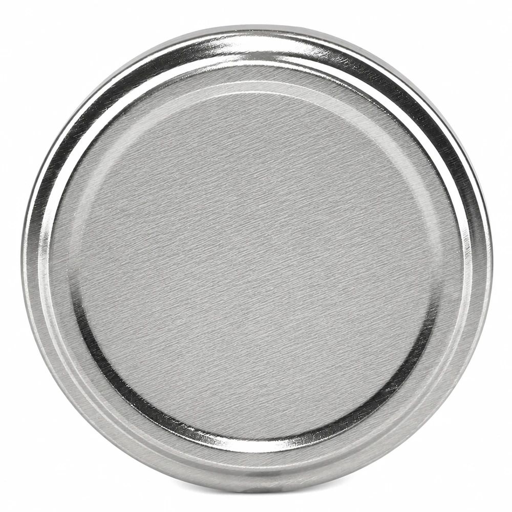 58 mm BasicSeal-deksel, zilver (TO58) UNiTWIST BasicSeal schroefdeksel zilver 58 mm TO58 UniTwist voor het inmaken en conserveren