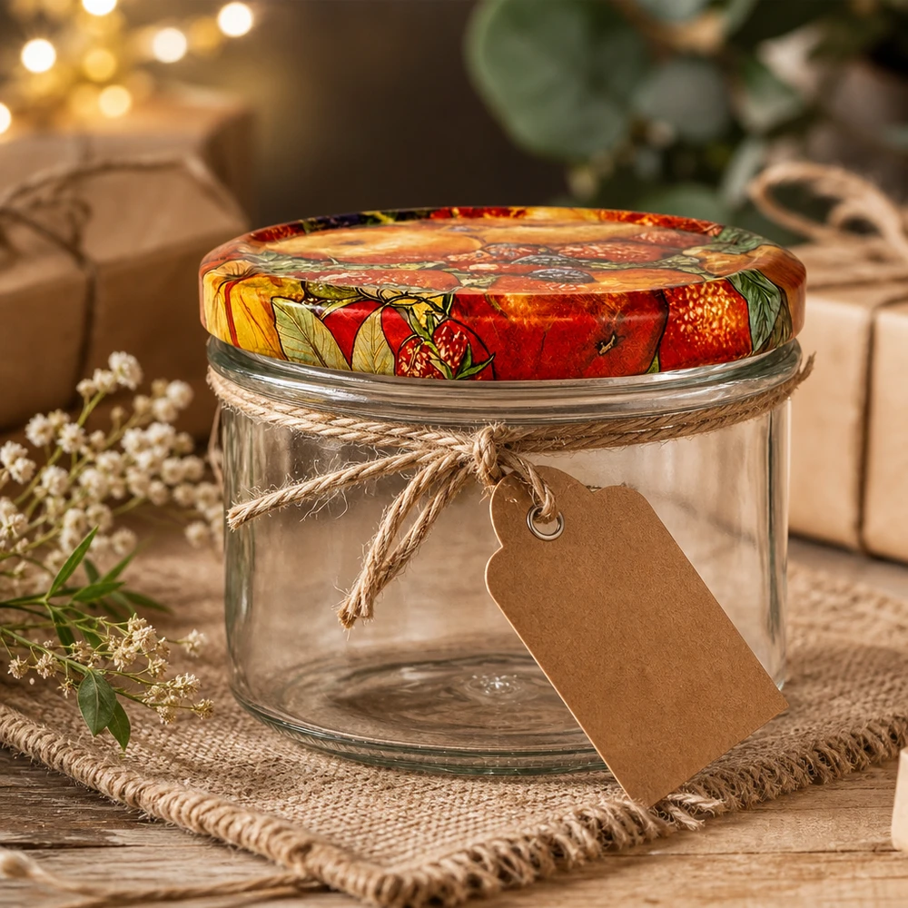 225ml bekers met BasicSeal deksel Fruit decor UNiTWIST
