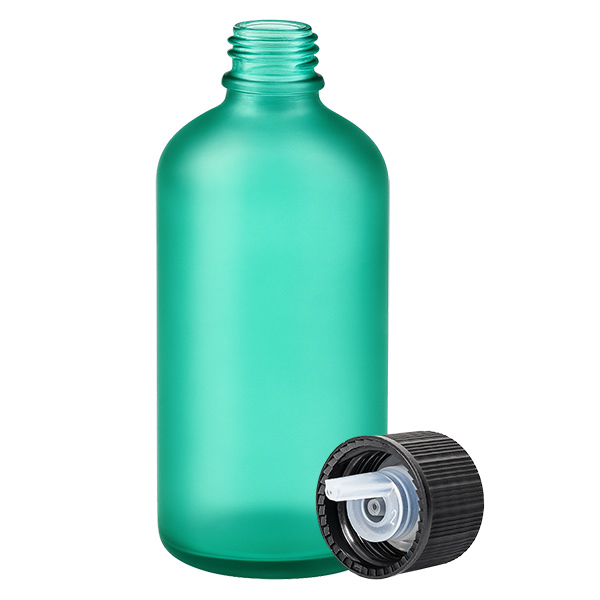 100ml druppelfles 1mm zwart STD GreenLine UT18/100 100ml druppelfles 1mm zwart STD GreenLine UT18/100