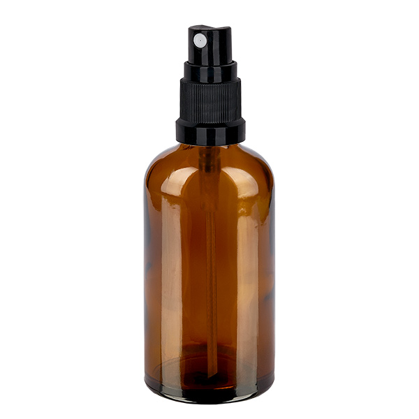 100ml Spuitfles zwart STD BrownLine UT18/100