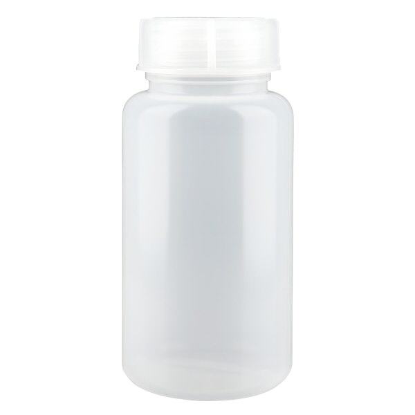 Wijde hals laboratoriumfles 1000ml met sluiting Wijde hals laboratoriumfles 1000ml met sluiting
