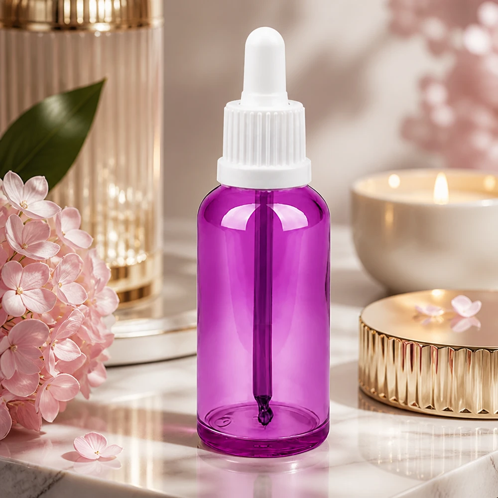50 ml pipetfles wit Originality schroefdop PurpleLine UT18/50 Handig 50ml flesje met witte pipetdop voor het exact portioneren van kleine hoeveelheden