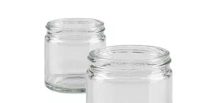 Glazen pot helder zonder deksel
