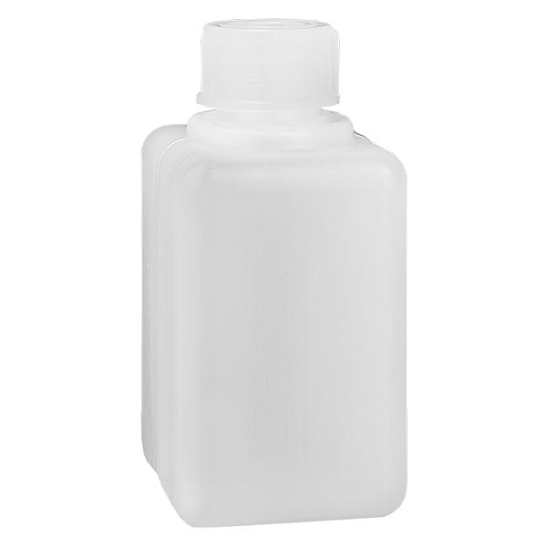 Chemicaliënfles 50 ml, nauwe hals, incl. sluiting GL 18 Chemicaliënfles 50 ml, nauwe hals, incl. sluiting GL 18