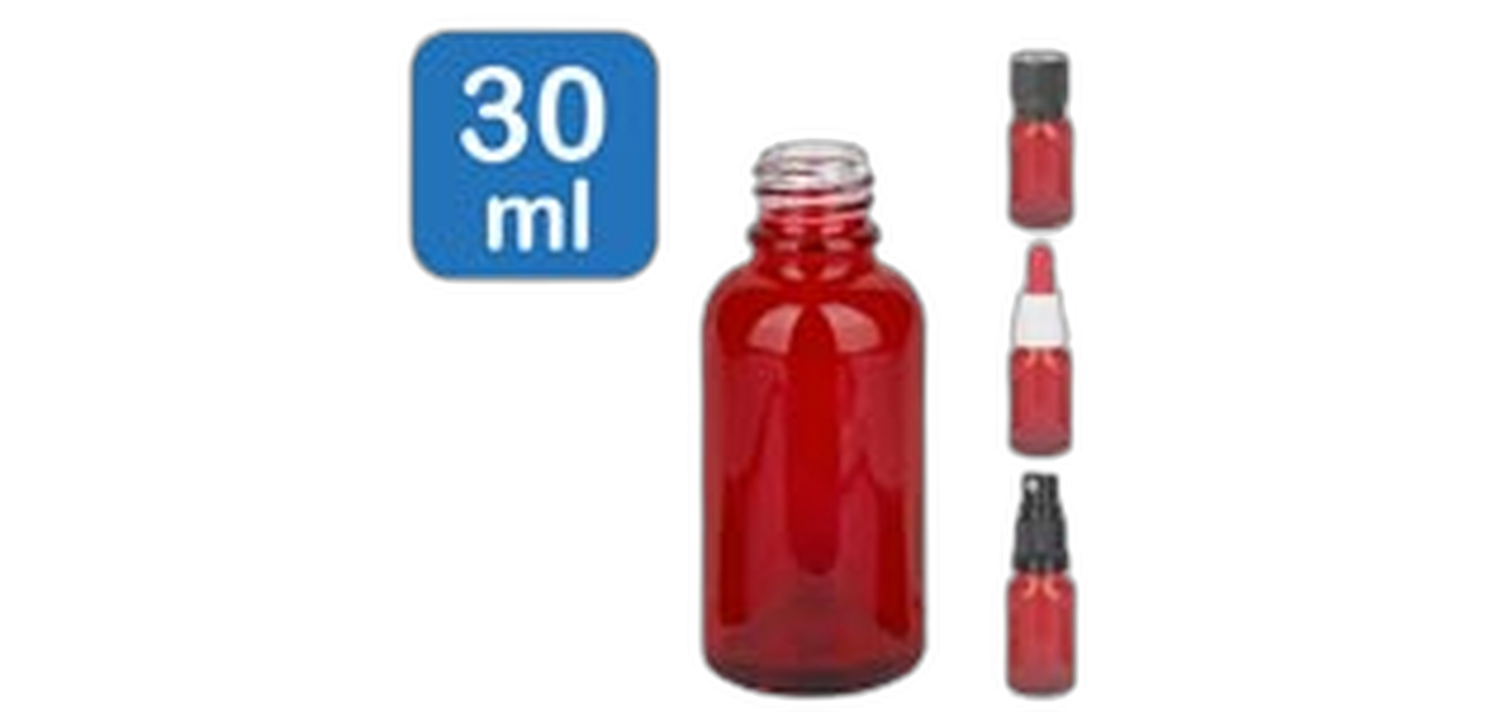 30ml RedLine apothekersflessen