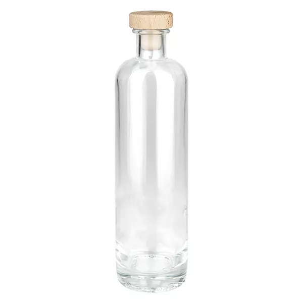 500 ml glazen fles Ella met houten handgreepkurk UNiTWIST® 500 ml glazen fles Ella met houten handgreepkurk UNiTWIST®