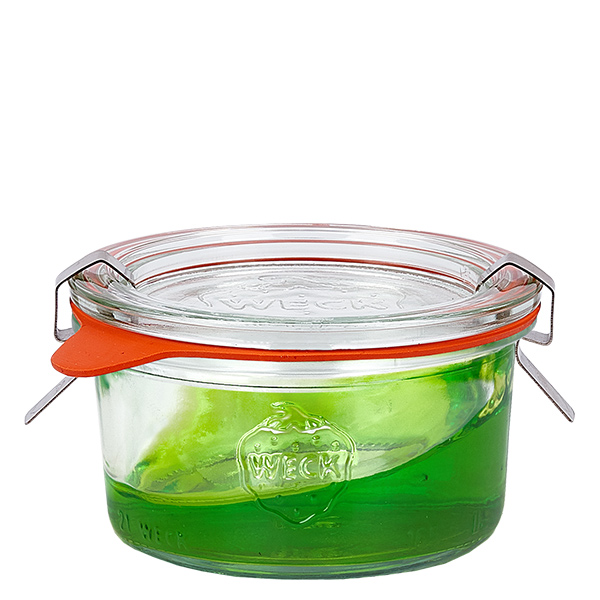 Set van 12 Weckpotten 165 ml bekers met 12 glazen deksels, 12 Set van 12 Weckpotten 165 ml bekers met 12 glazen deksels, 12