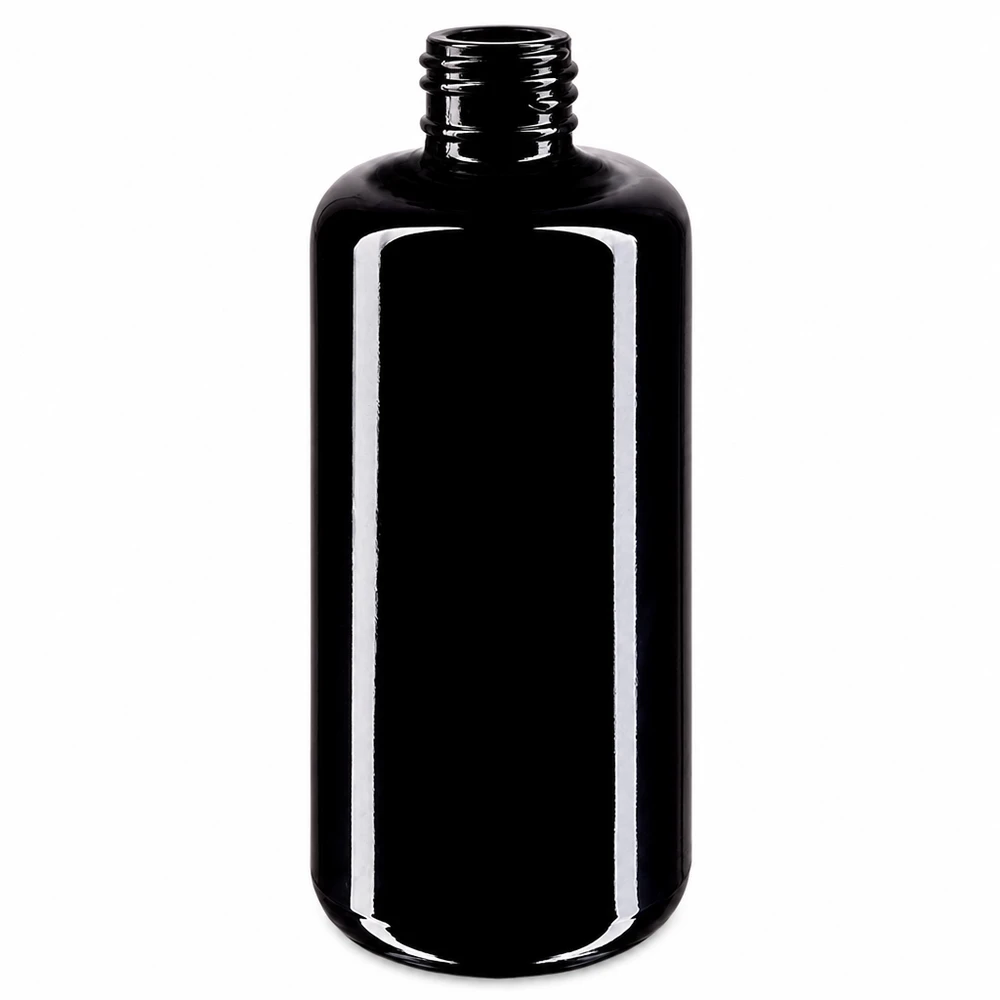 Hoogwaardige 200ml Draco violet glazen fles voor DIY cosmetische serums en natuurlijke verzorgingsproducten