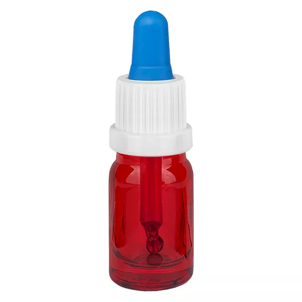 5ml pipetfles wit/blauw OV RedLine UT18/5