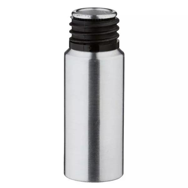 20ml aluminium fles geslepen zonder sluiting