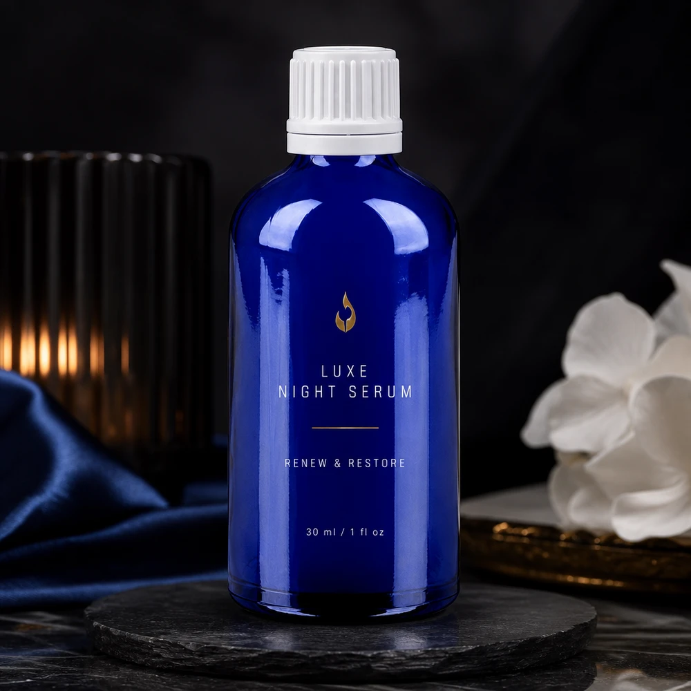 100 ml fles met ergonomisch ontwerp en lekvrije 11 mm schroefdop