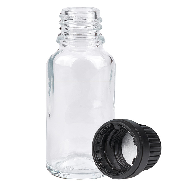 20ml flesje 11mm SV zwart OV ClearLine UT18/20 20ml flesje 11mm SV zwart OV ClearLine UT18/20