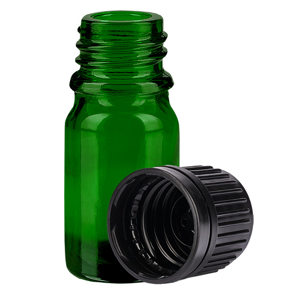 5ml flessenglazen 11mm SV zwart OV GreenLine UT18/5 5ml flessenglazen 11mm SV zwart OV GreenLine UT18/5
