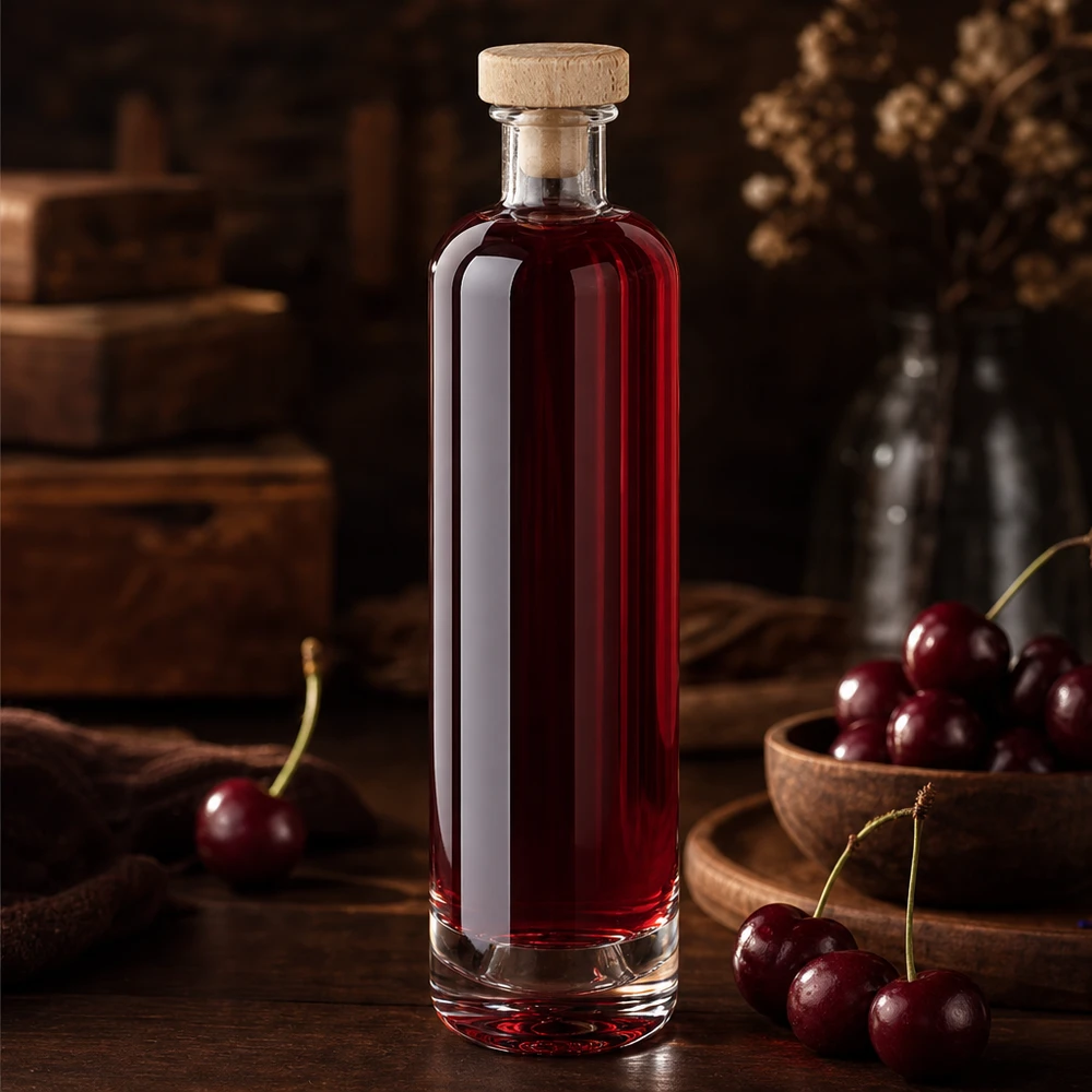 500 ml glazen fles Ella met houten handgreepkurk UNiTWIST®