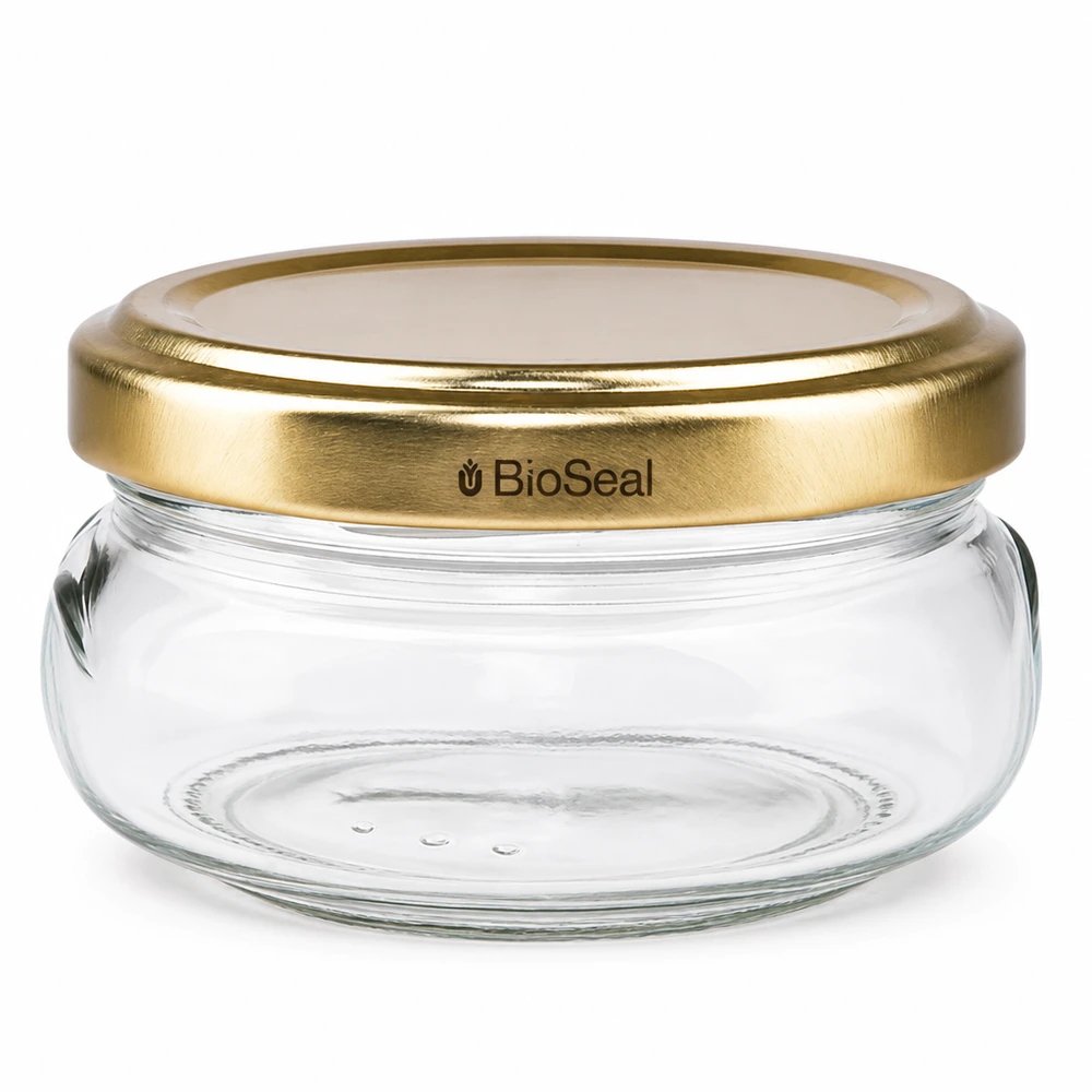 120ml terrine met BioSeal deksel goud UNiTWIST