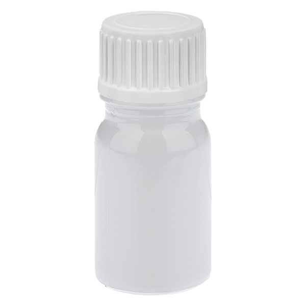 5 ml druppelflesje 0,9 mm wit Standaarddop WhiteLine UT18/5 5 ml druppelflesje 0,9 mm wit Standaarddop WhiteLine UT18/5
