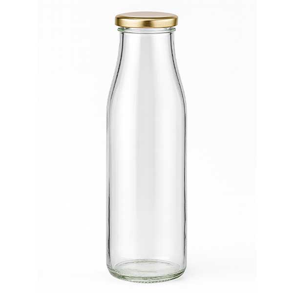 500ml fles met BasicSeal deksel goud UNiTWIST