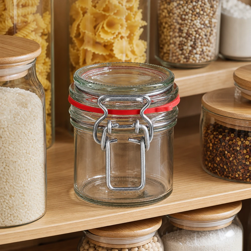 135 ml voorraadpot type G met beugelsluiting UN..