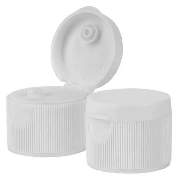 Schroefsluiting met klapdeksel, druppelaar, wit, 28 mm Schroefsluiting met klapdeksel, druppelaar, wit, 28 mm